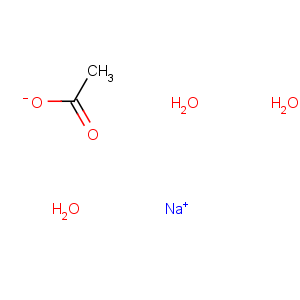 三水醋酸钠的典型应用